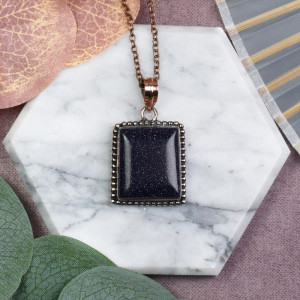 Miedziany ozdobny wisiorek z Nocą Kairu #574