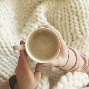 Miękki, przytulny koc Chunky Knit z wełny Merino, prezent dla Mamy