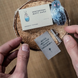 Miła kartka życzliwości na prezent pod poduszkę Innocenty tyciTulek