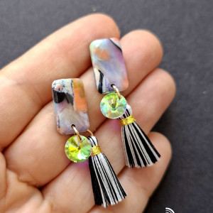 mini błyski no1 - kolczyki