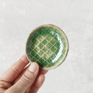 Mini miseczka na drobiazgi zielona 2