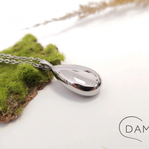 Mini urna na prochy naszyjnik łezka