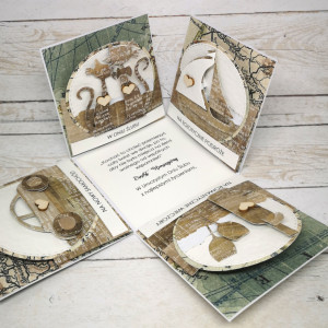 Miniaturowy exploding box dla podróżników 12