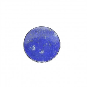 Minimalistyczny pierścionek lapis lazuli w srebrze r18
