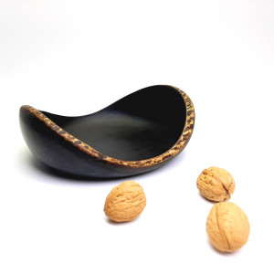 Miseczka z Orzecha – Opalana, Misa na Owoce, Prezent