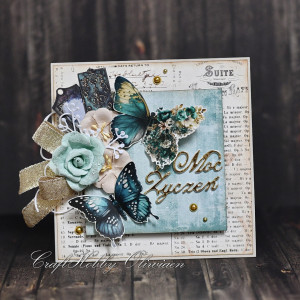 Moc życzeń - motyle vintage