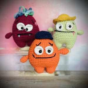 Monsterek - Potworek szydełkowy na poprawę humoru