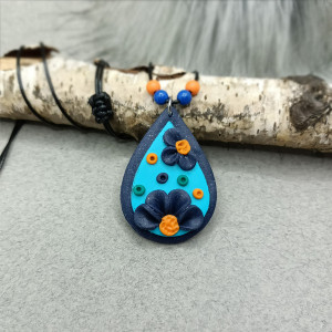 „MORGAN” wisiorek z glinki polimerowej