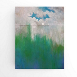 Morze 4-obraz akrylowy 50/40 cm.