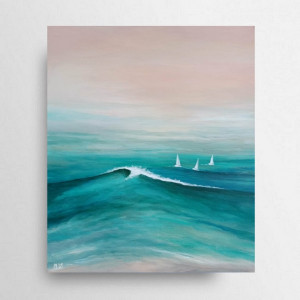 Morze  -obraz akrylowy 60x50 cm