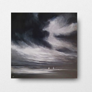 Morze-obraz akrylowy 60x60  cm