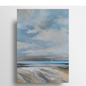 Morze -obraz akrylowy 70/50 cm.,