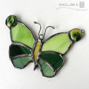 Motyl w zieleniach