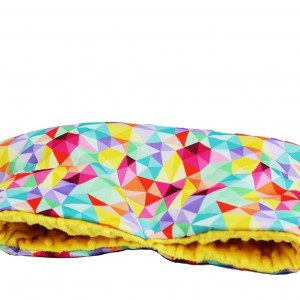 Mufka do wózka kolorowa