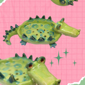 Mydelniczka krokodyl