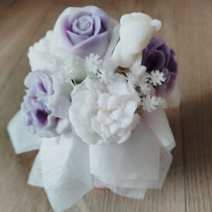 Mydlany box kwiatowy