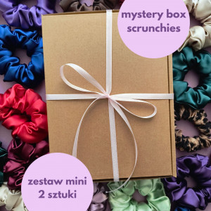 mystery box MINI gumki do włosów scrunchies
