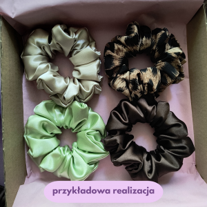 mystery box STANDARD gumki do włosów scrunchies