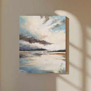 Na morzu   - obraz akrylowy  50/40 cm.