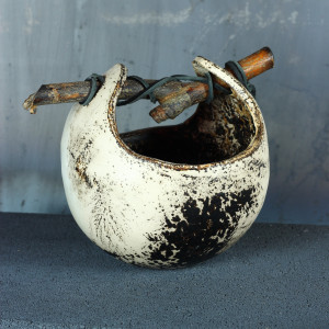 Naczynie ceramiczne "Biała Obwara"
