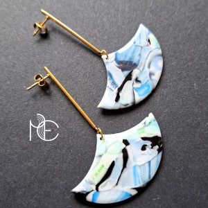 nad oceanem no7 - kolczyki