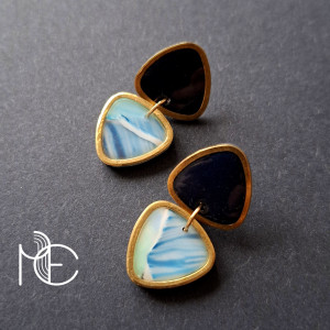 nad oceanem no8 - kolczyki