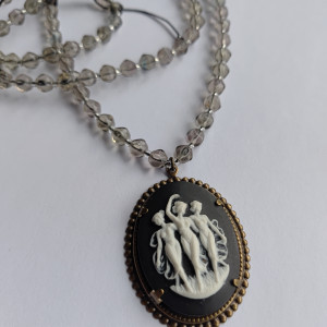 Naszyjnik Camea Trzy Gracje Wisior