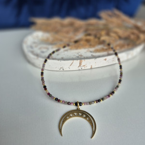Naszyjnik Choker turmalin