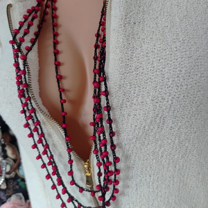 Naszyjnik Czerwone Korale2