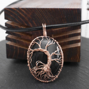 Naszyjnik "Daer" - Drzewo Potężnej Ochrony