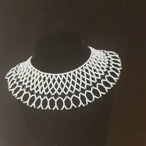 Naszyjnik Krywulka Biała 20 -41