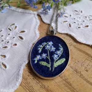 Naszyjnik Niezapominajka wiosenna