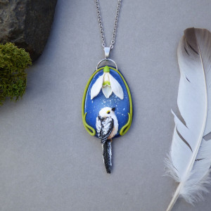 Naszyjnik „Raniuszek i przebiśnieg”