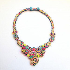 Naszyjnik sutasz Listki