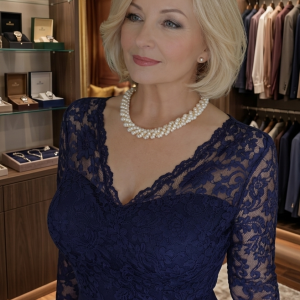 Naszyjnik typu "sznur" z drobnych pereł szklanych – Elegancki skręt