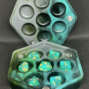 Necrons Pudełko na kostki do RPG