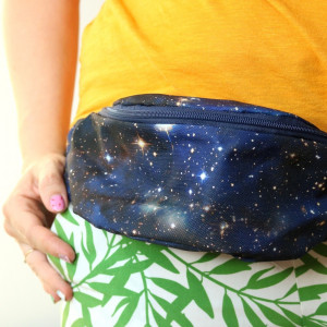 Nerka na rower wodoodporna kosmos galaktyka gwiazdy