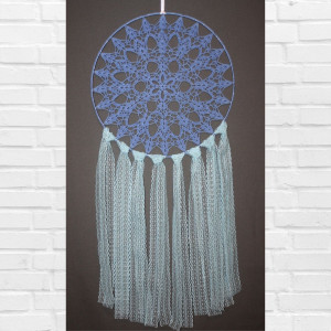 Niebieski duży łapacz snów