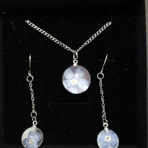 Niezapominajki kulki zestaw z niezapominajkami