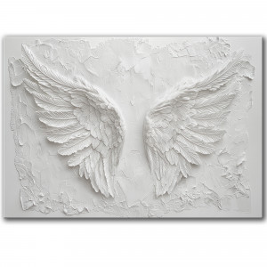 Obraz na płótnie - 100x70 cm Skrzydła anioła (1-0718)