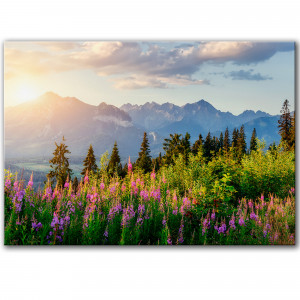 Obraz na płótnie - 100x70 cm Tatry (1-0724)