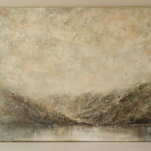 Obraz "Nad brzegiem"  40x50cm