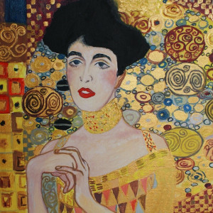 obraz olejny Adele Bloch Gustav Klimt secesja