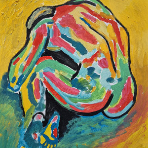 obraz olejny akt kobiecy