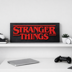 Obraz String Art 3D – rękodzieło, Stranger Things