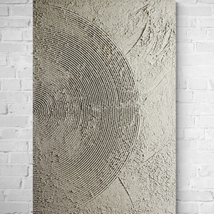 Obraz strukturalny abstrakcja Wabi Sabi Japandi minimalistyczny 3