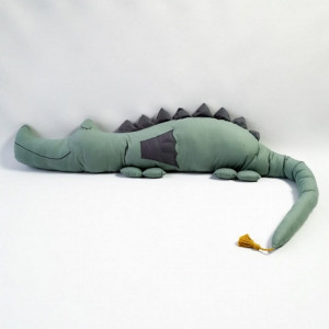 Ochraniacz do łóżeczka szałwia smokozaur