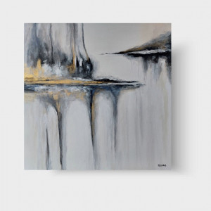 Odkrycie  -obraz akrylowy 60/60 cm.