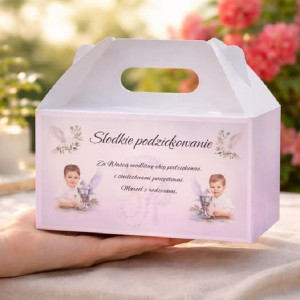 Opakowanie na ciasto Chrzest Święty