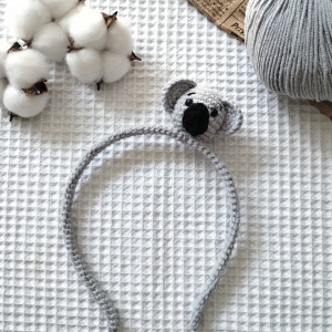 opaska do włosów koala